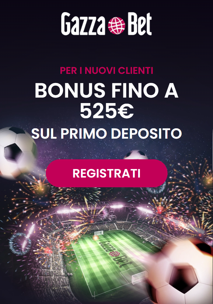 gazzabet bonus benvenuto